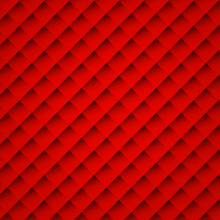 Vector illustration abstract red square background for card or coverのイラスト素材