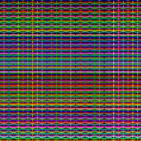 Abstract texture of the multi-colored lattice.