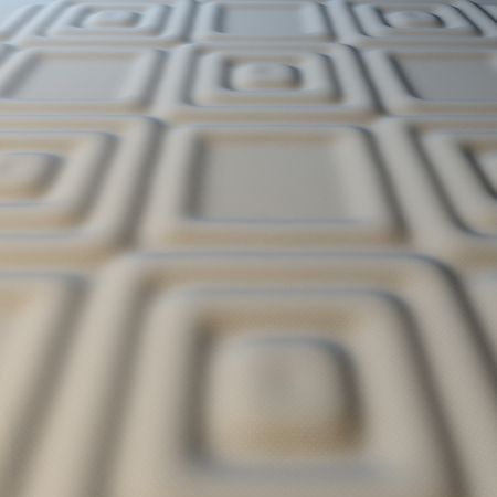Grey abstract waves with gold dots. Grey background in modern style.の写真素材