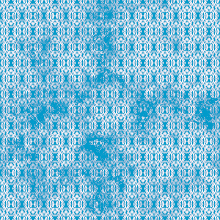 Seamless abstract pattern. Texture in blue and white colors.の写真素材