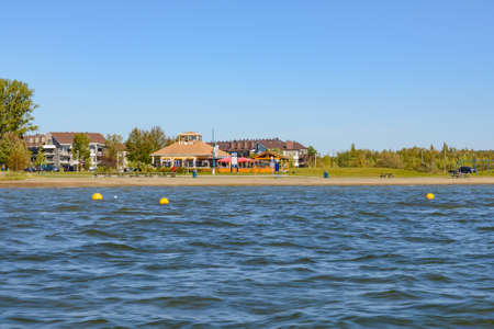 Panoramic view of the city of Zelenogradsk.の写真素材