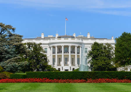 White House in Washington DC, USAの写真素材