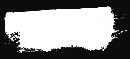 Grunge texture. White brush on black. Vector template. Urban Background. Dust Overlay Distress Grain. Hand drawn illustration. Abstract shape for your design or scrapbook.のイラスト素材