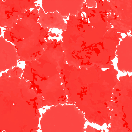 Red texture. Vector murble background. Watercolor hand drawn marbling illustration.のイラスト素材