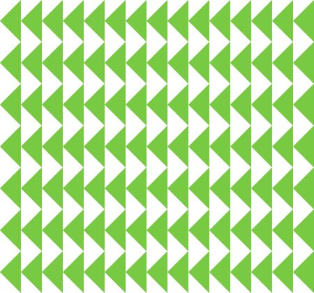 Triangle background. Seamless pattern. Geometric abstract texture. Green and white colors. Polygonal mosaic style. Vector illustrationのイラスト素材