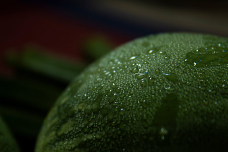 Fresh green vegetables