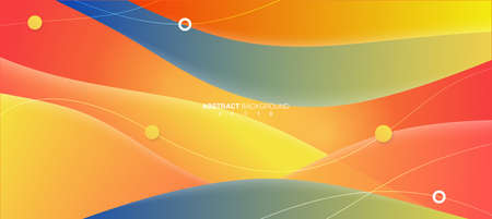 Abstract Yellow and Grey Geometric Shapes Background. Banner and Background Template. Vector EPS 10のイラスト素材