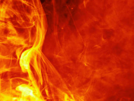 fiery hot backgroundの写真素材