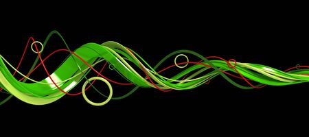 Abstract waveの写真素材