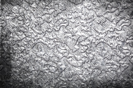 Metal with floral patternの写真素材