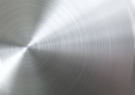 Circular brushed metalの写真素材