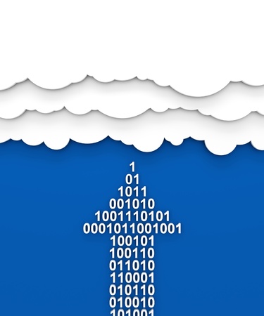 Cloud computingの写真素材