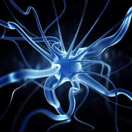 Neurons abstract background