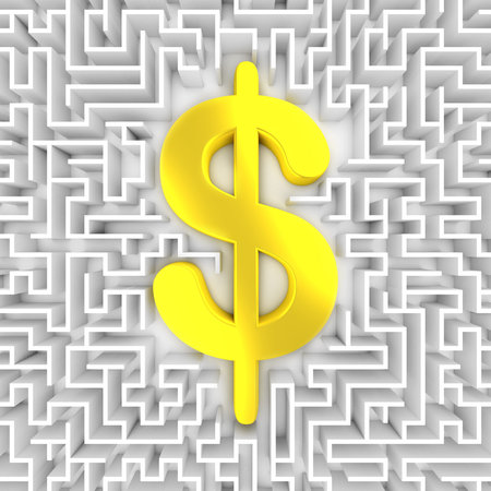 Money problemsの写真素材