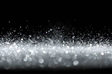 Sparkling glittering lights abstract backgroundの写真素材
