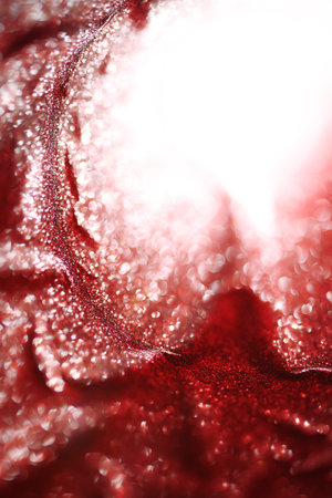 Abstract red glitter backgroundの写真素材
