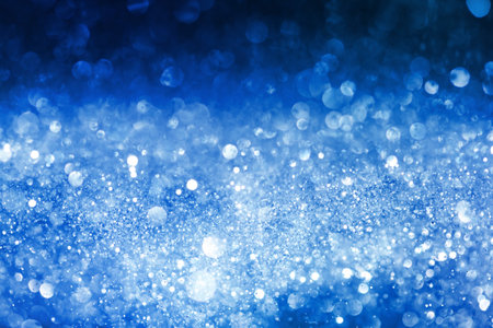 Sparkling glittering lights abstract backgroundの写真素材