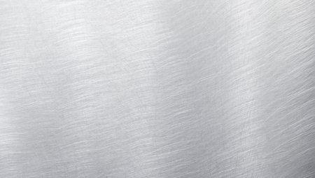 Real brushed stainless steel metal background.の写真素材