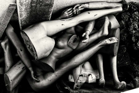 old mannequinsの写真素材