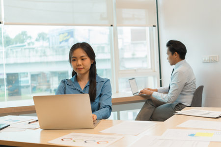 Successful Business Negotiation Between Partnersの写真素材