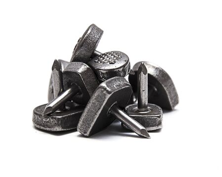 metal taps to insert in heelの写真素材