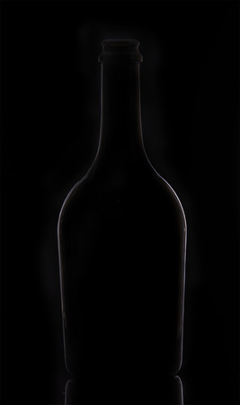 corkscrew and bottleの写真素材