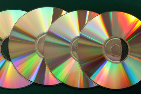 laser disks for a record and storage of digital information
