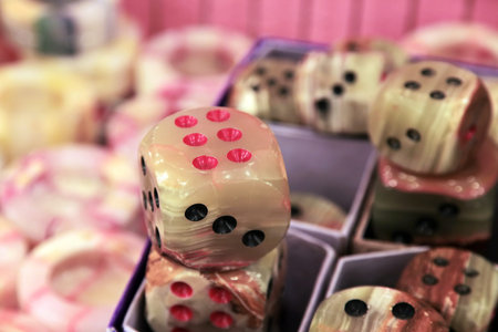Dice large onyx sold in the store