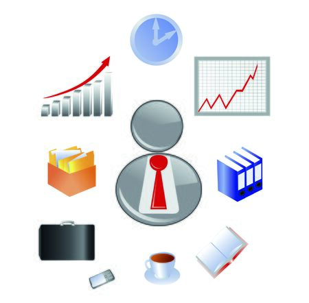 Business negotiations the schedule of growth of sales economic justification の写真素材