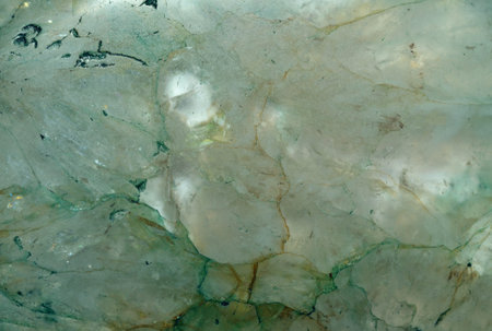 Close up of green stone as background texture