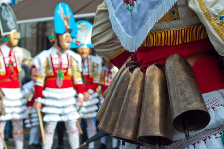 VERIN, SPAIN- JANUARY,31 , 2016   Carnival Verin in Galicia Spain one of the most ancient in the...