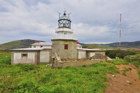 lighthouse on the coast of death galicia spain
の写真素材