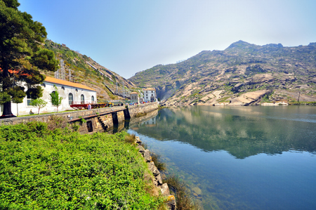 Waterfall of ezaro, or waterfall of xallas is a waterfall of the river Xallas in its mouth to the sea.の写真素材