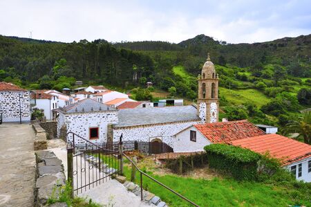 the coast of death in galicia tells the lellenda that who does not live goes from deadの写真素材