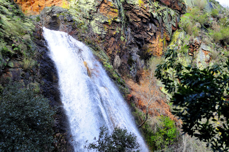 Water cascades in Cidadelle Galicia Spain
の写真素材