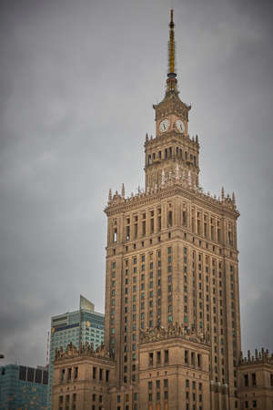 POLAND, WARSAW-SEPTEMBER 17,2019 Views of the city of Poland with its streets, its people and its squaresのeditorial素材