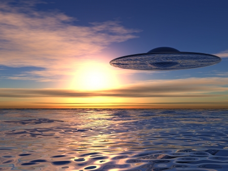ufoの写真素材