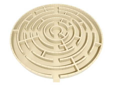 labyrinthの写真素材