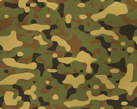 Seamless camouflage textureの写真素材
