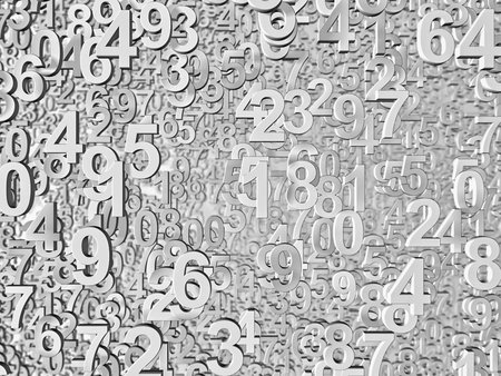 numbersの写真素材