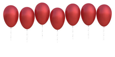 balloon on a white backgroundの写真素材