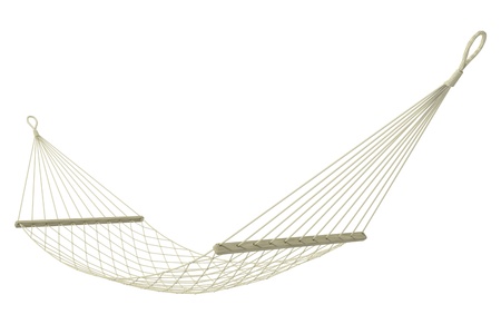 hammock on a white backgroundの写真素材