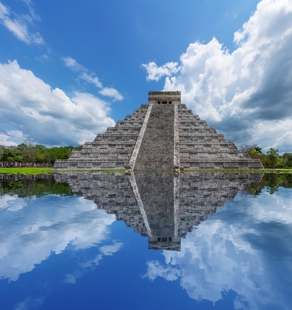 Mayan pyramidの写真素材