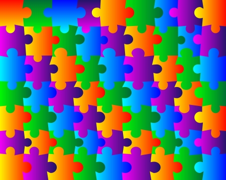 Abstract color background in multi-colored mosaic pieces for designers for various necessities のイラスト素材