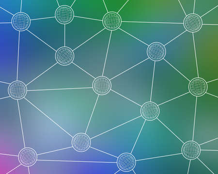 Many abstract images on the theme of computers Internet and high technology.の写真素材