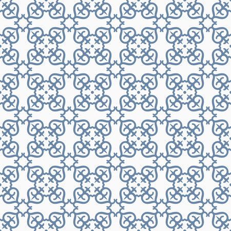 Vector background with seamless islamic style patternのイラスト素材