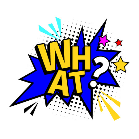 What cartoon coloful iconのイラスト素材