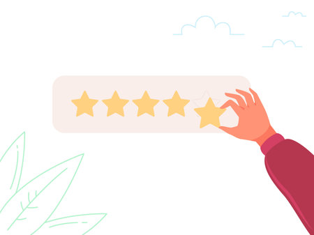 Opinion customers smartphone. Customer review rate 5 star in mobile app phone, product quality...