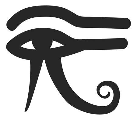 Eye of horus symbol. Ancient egypt culture symbolのイラスト素材