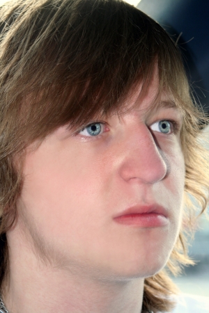 Hurt Teenage Boyの写真素材